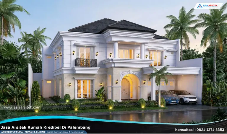 Jasa Arsitek Rumah Kredibel di Palembang