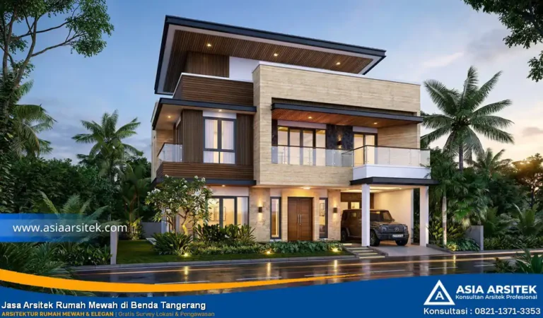 Jasa Arsitek Rumah Mewah di Benda Tangerang