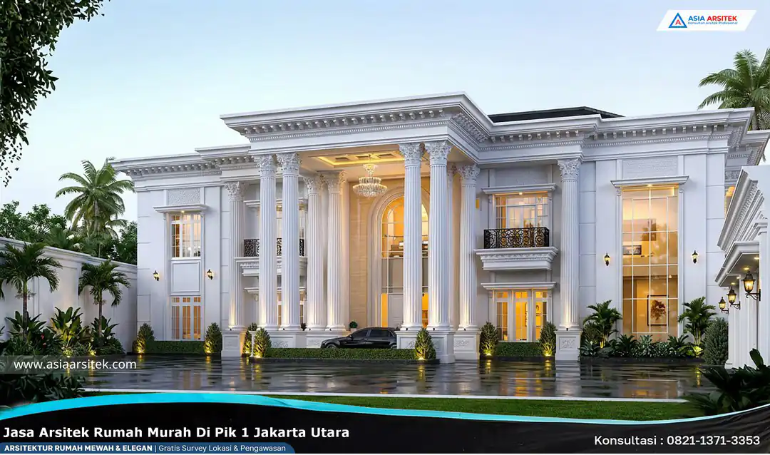 Jasa Arsitek Rumah Murah di PIK 1 Jakarta Utara