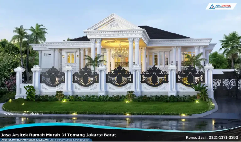 Jasa Arsitek Rumah Murah di Tomang Jakarta Barat