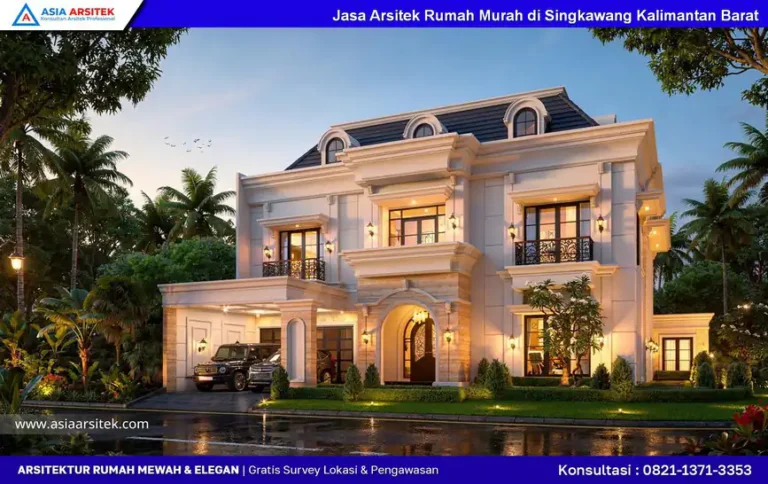 Jasa Arsitek Rumah Murah di Singkawang Kalimantan Barat