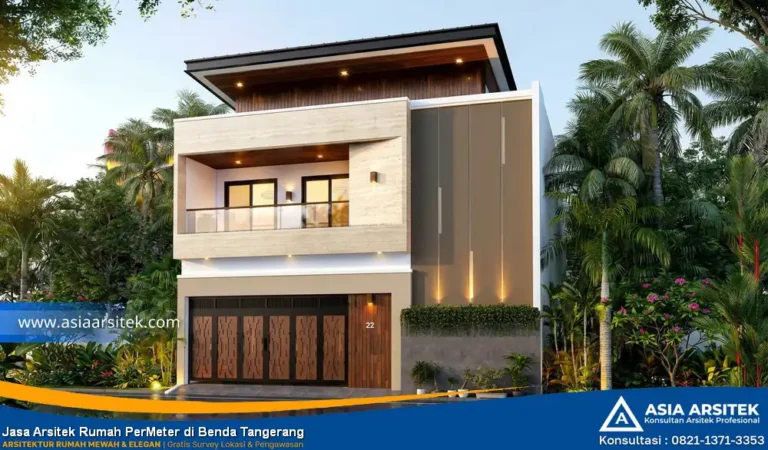 Jasa Arsitek Rumah PerMeter di Benda Tangerang