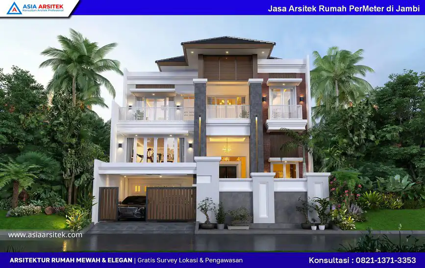 Jasa Arsitek Rumah PerMeter di Jambi