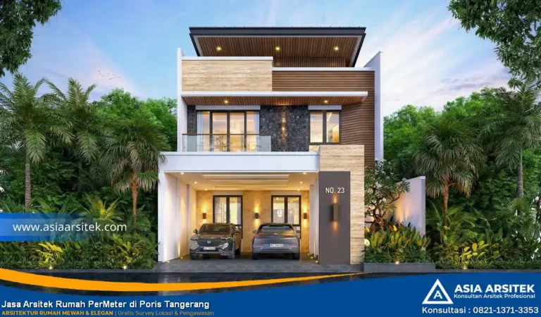 Jasa Arsitek Rumah PerMeter di Poris Tangerang