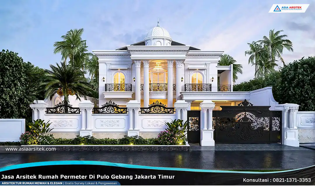Jasa Arsitek Rumah PerMeter di Pulo Gebang Jakarta Timur
