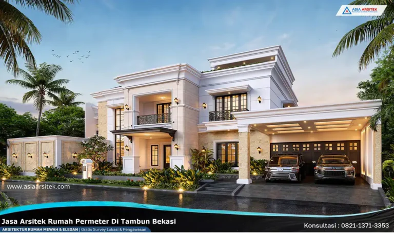 Jasa Arsitek Rumah PerMeter di Tambun Bekasi