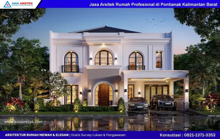 Jasa Arsitek Rumah Profesional di Pontianak Kalimantan Barat