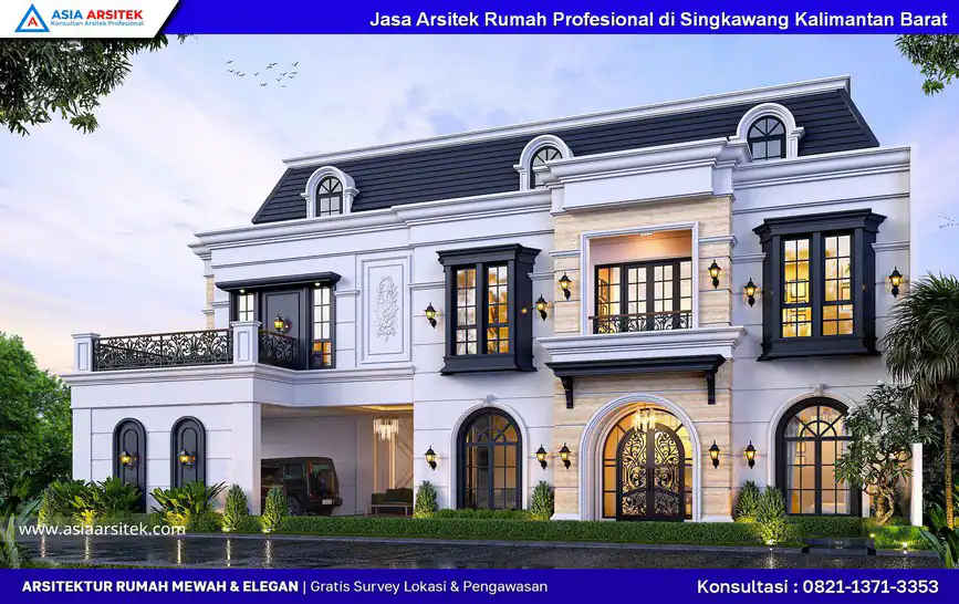 Jasa Arsitek Rumah Profesional di Singkawang Kalimantan Barat