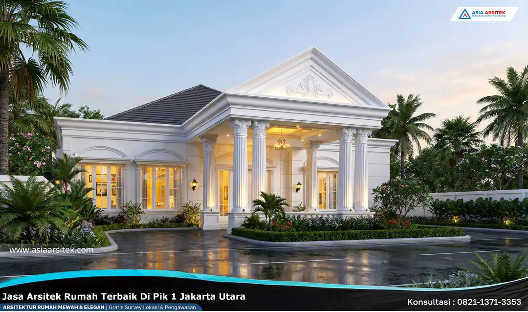 Jasa Arsitek Rumah Terbaik di PIK 1 Jakarta Utara