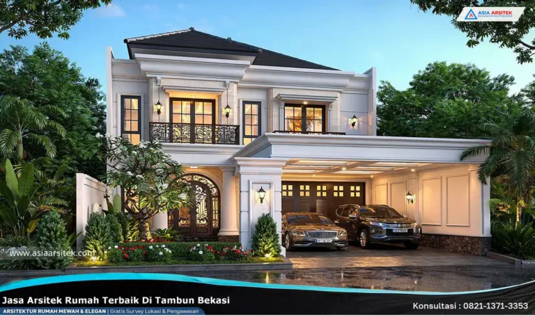 Jasa Arsitek Rumah Terbaik di Tambun Bekasi