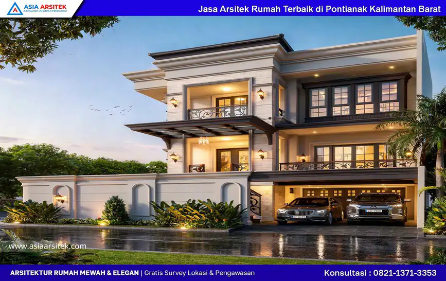 Jasa Arsitek Rumah Terbaik di Pontianak Kalimantan Barat