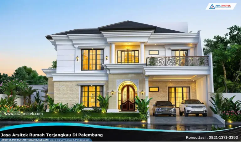 Jasa Arsitek Rumah Terjangkau di Palembang