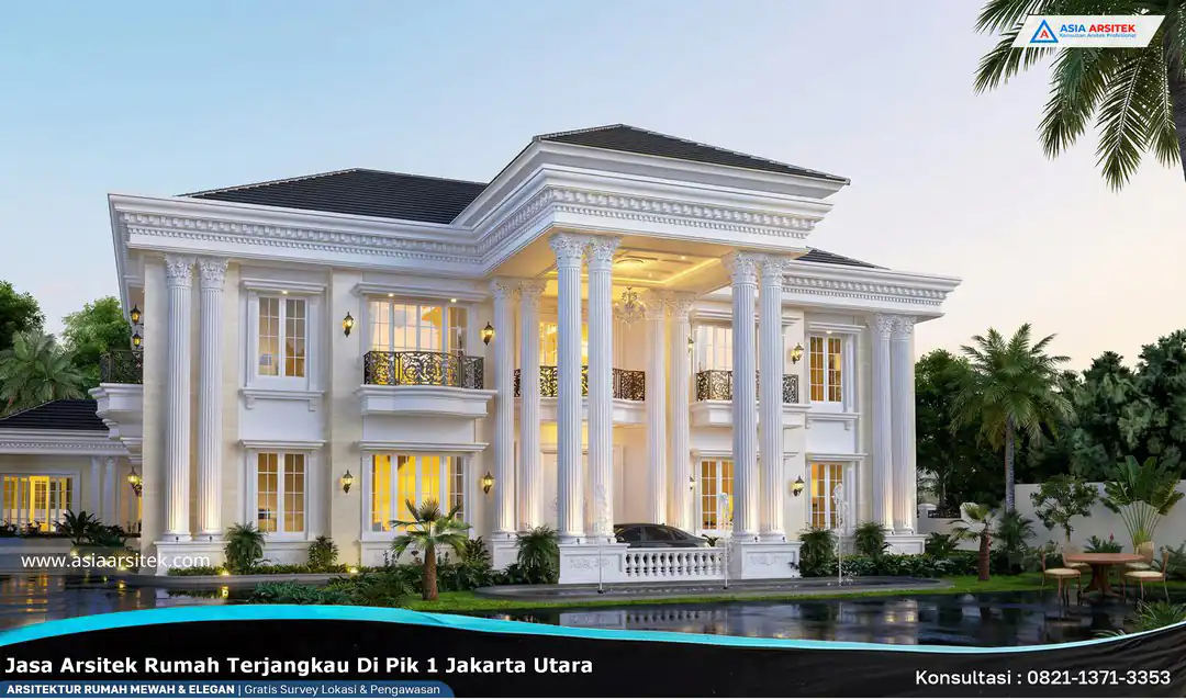 Jasa Arsitek Rumah Terjangkau di PIK 1 Jakarta Utara
