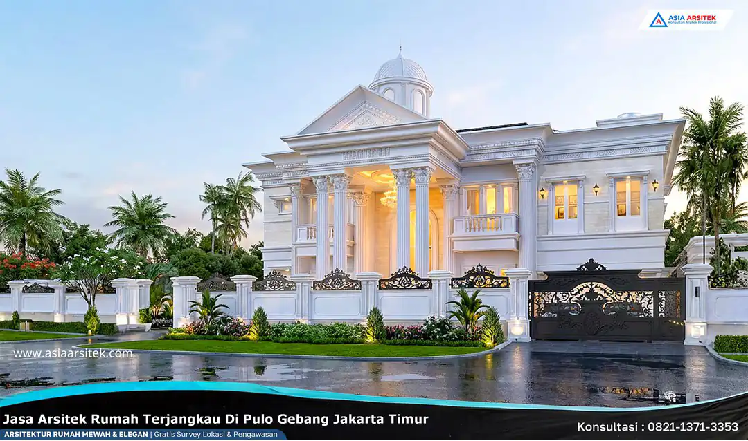 Jasa Arsitek Rumah Terjangkau di Pulo Gebang Jakarta Timur