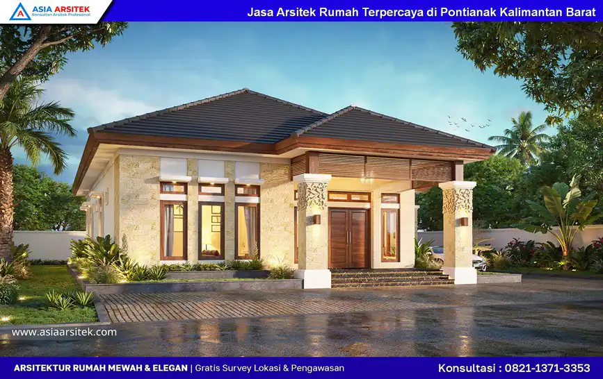 Jasa Arsitek Rumah Terpercaya di Pontianak Kalimantan Barat