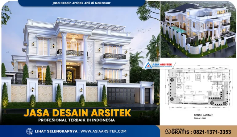 Jasa Desain Arsitek Ahli di Makassar