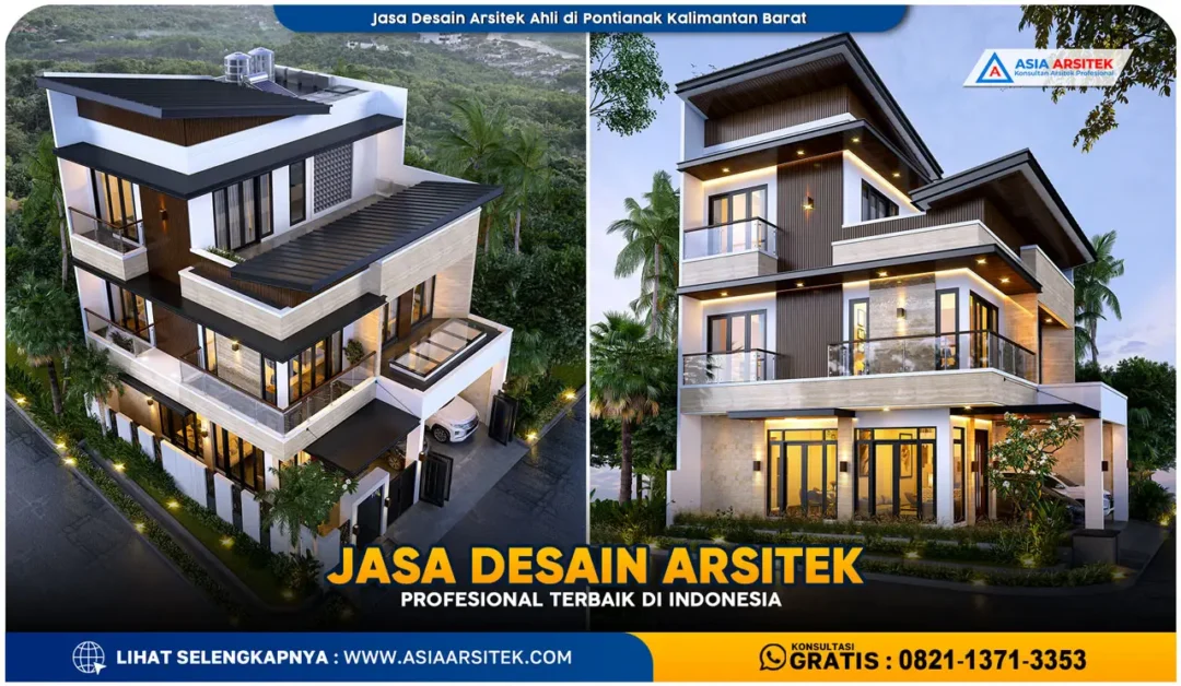 Jasa Desain Arsitek Ahli di Pontianak Kalimantan Barat