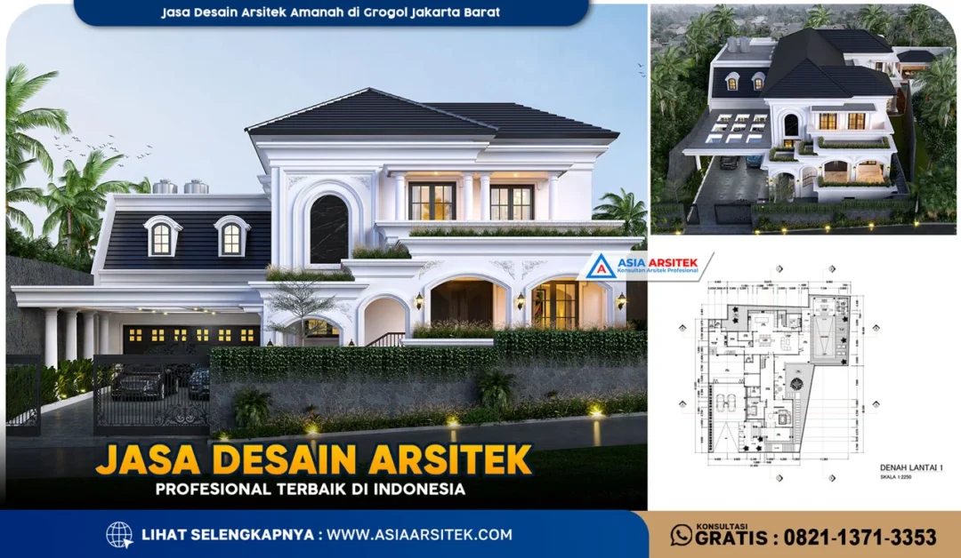 Jasa Desain Arsitek Amanah di Grogol Jakarta Barat