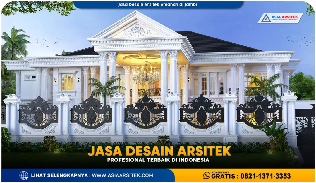 Jasa Desain Arsitek Amanah di Jambi