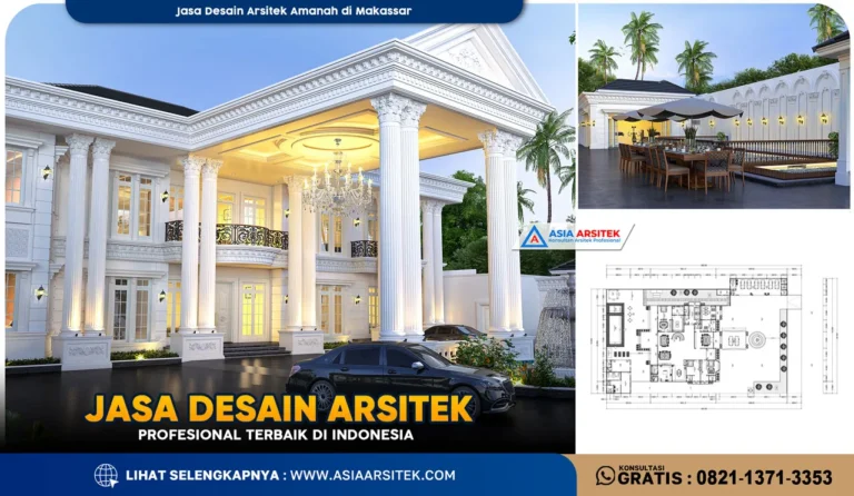 Jasa Desain Arsitek Amanah di Makassar