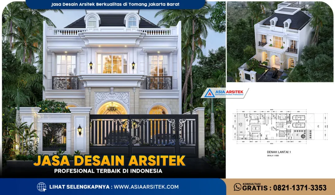 Jasa Desain Arsitek Berkualitas di Tomang Jakarta Barat