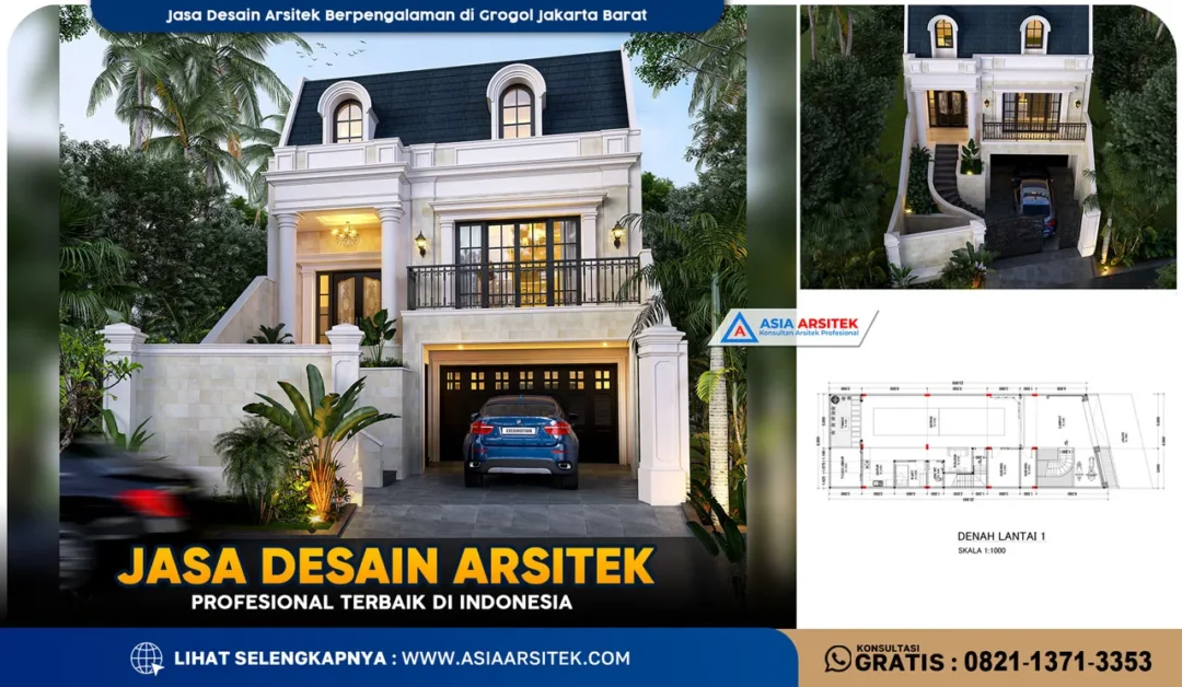 Jasa Desain Arsitek Berpengalaman di Grogol Jakarta Barat