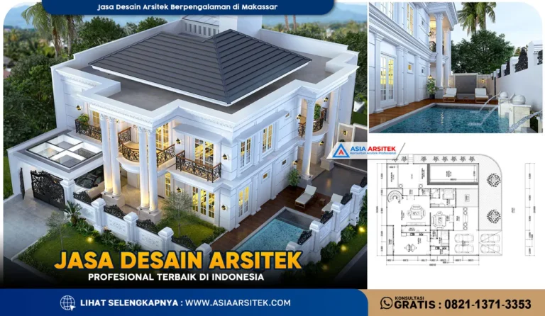 Jasa Desain Arsitek Berpengalaman di Makassar