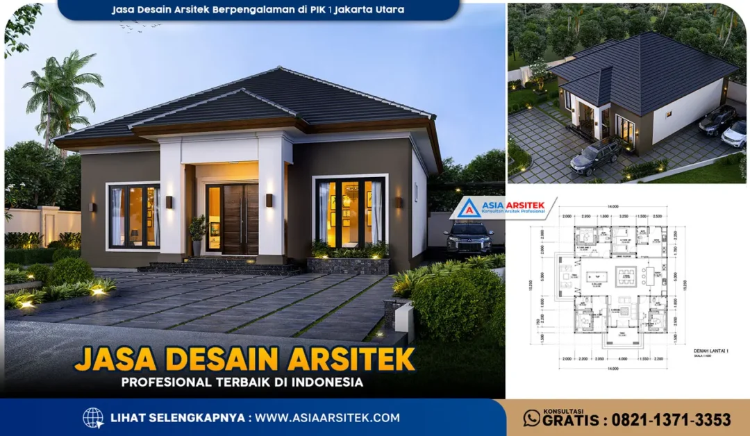 Jasa Desain Arsitek Berpengalaman di PIK 1 Jakarta Utara
