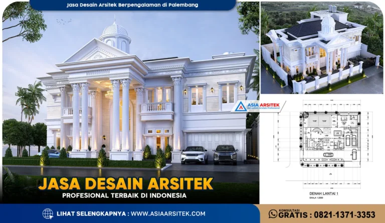 Jasa Desain Arsitek Berpengalaman di Palembang