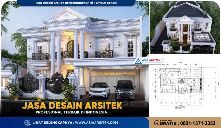 Jasa Desain Arsitek Berpengalaman di Tambun Bekasi