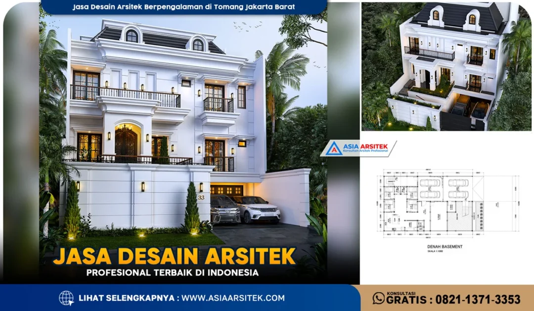 Jasa Desain Arsitek Berpengalaman di Tomang Jakarta Barat