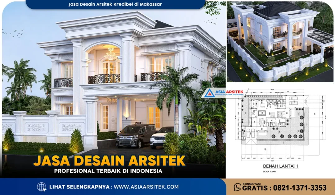 Jasa Desain Arsitek Kredibel di Makassar
