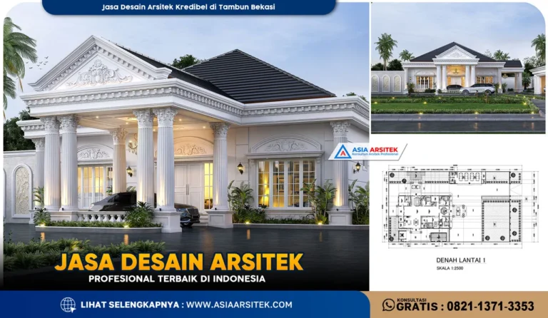 Jasa Desain Arsitek Kredibel di Tambun Bekasi