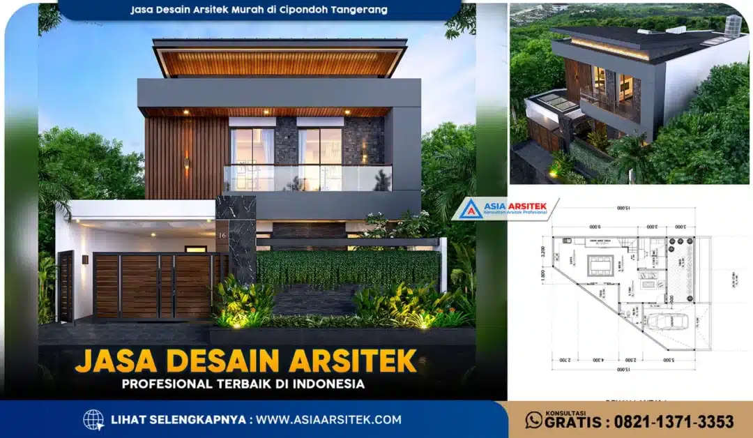 Jasa Desain Arsitek Murah di Cipondoh Tangerang