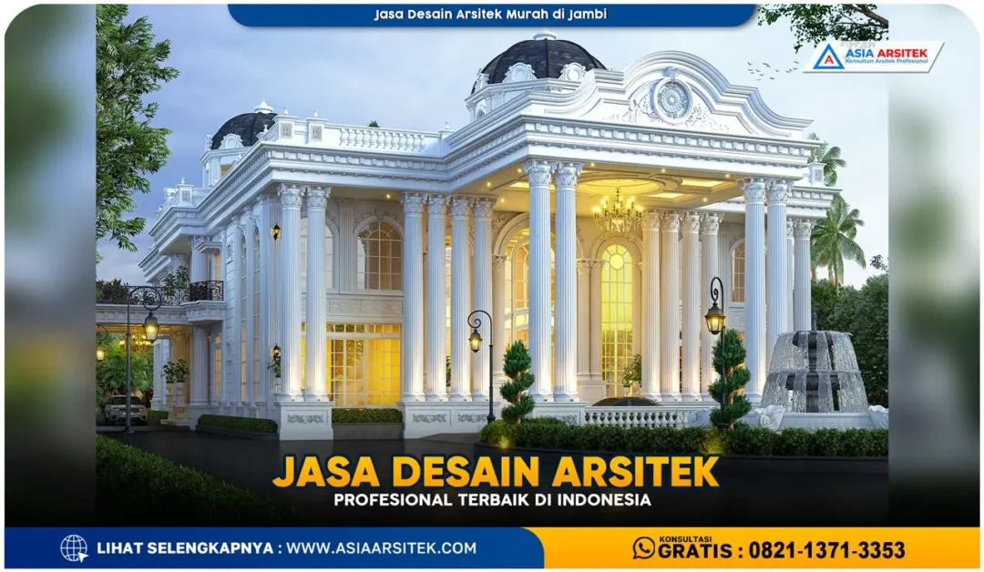 Jasa Desain Arsitek Murah di Jambi