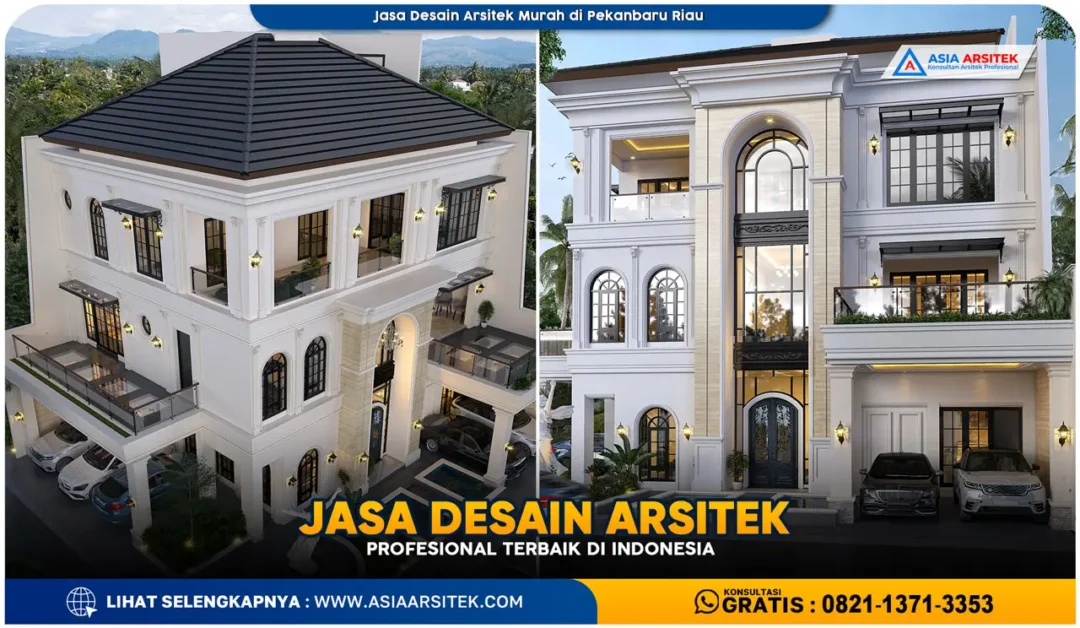 Jasa Desain Arsitek Murah di Pekanbaru Riau