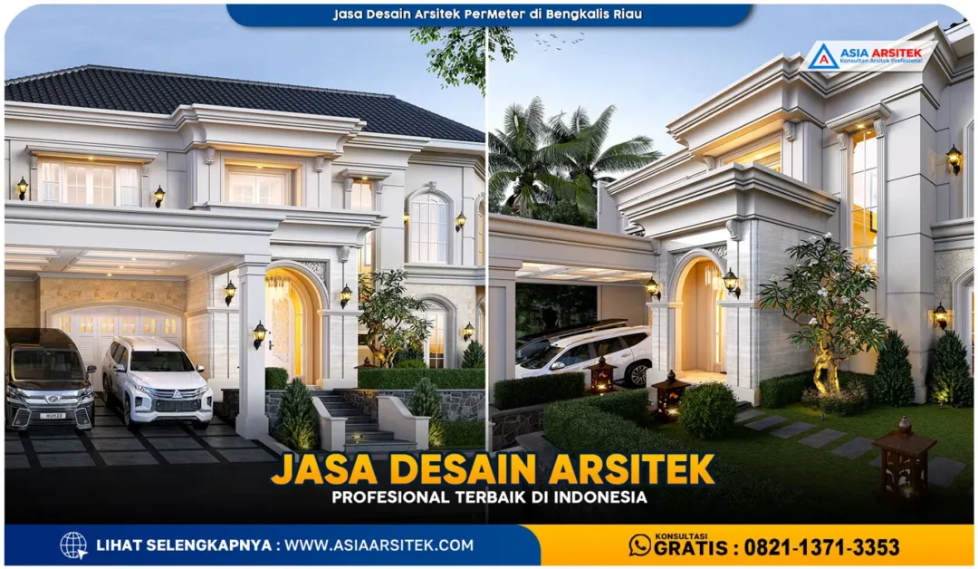Jasa Desain Arsitek PerMeter di Bengkalis Riau