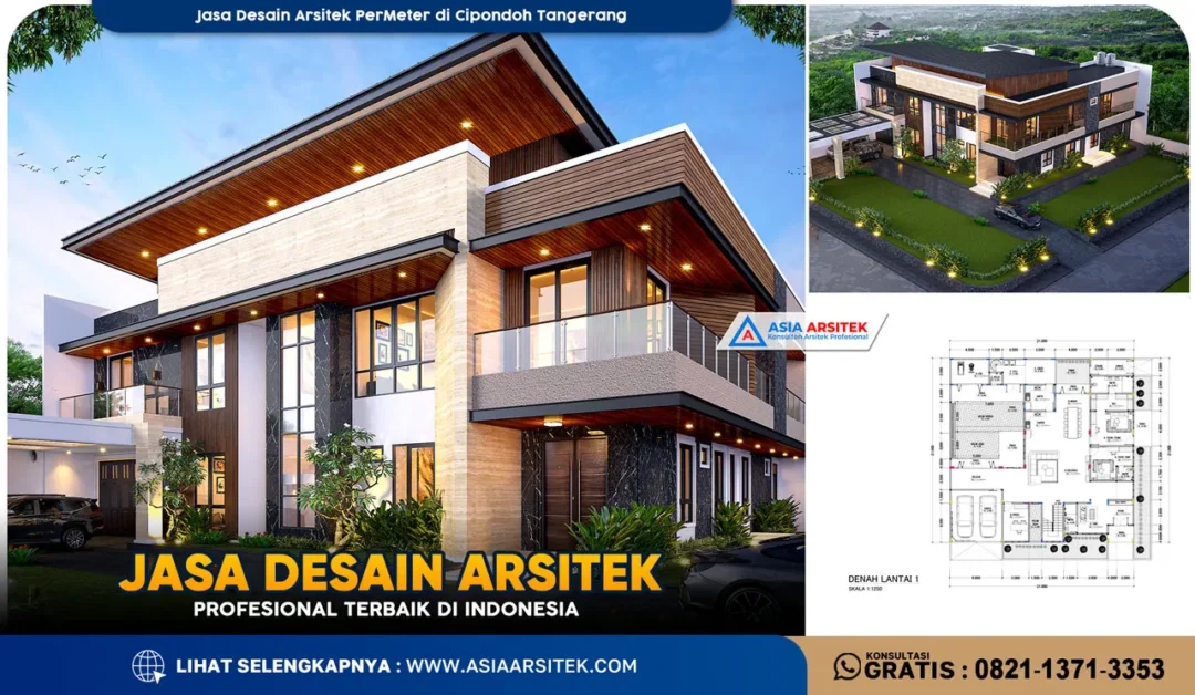 Jasa Desain Arsitek PerMeter di Cipondoh Tangerang