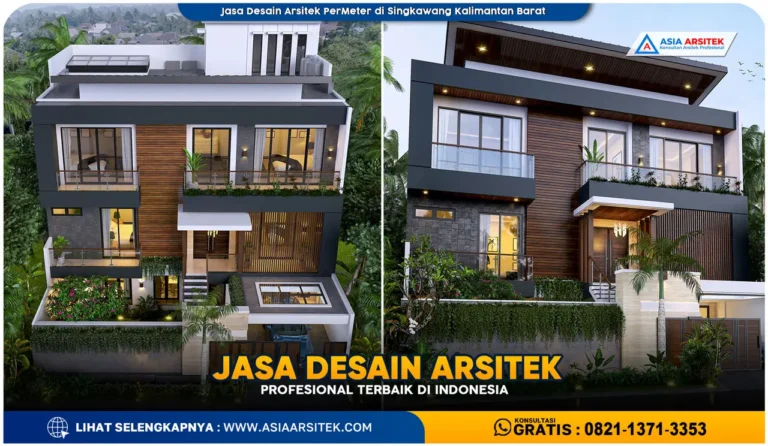 Jasa Desain Arsitek PerMeter di Singkawang Kalimantan Barat