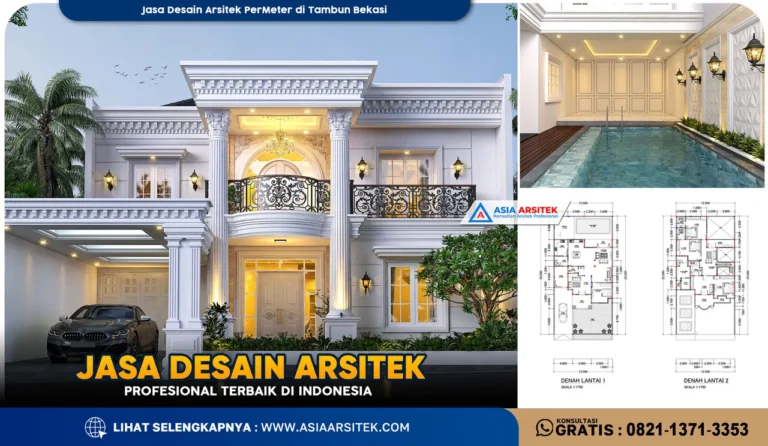 Jasa Desain Arsitek PerMeter di Tambun Bekasi