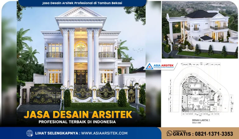 Jasa Desain Arsitek Profesional di Tambun Bekasi