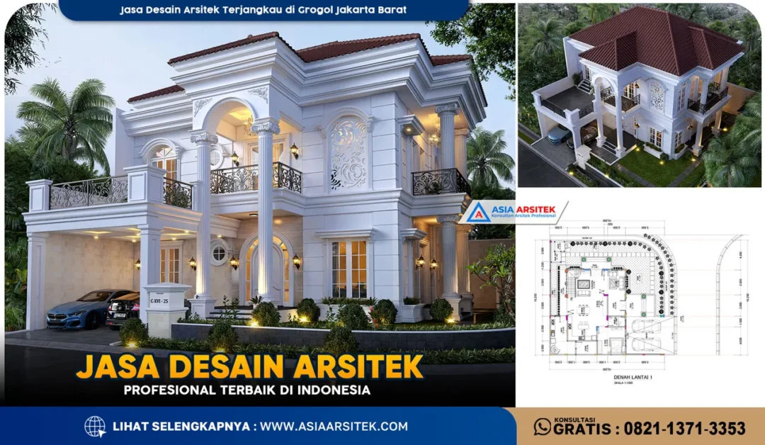Jasa Desain Arsitek Terjangkau di Grogol Jakarta Barat