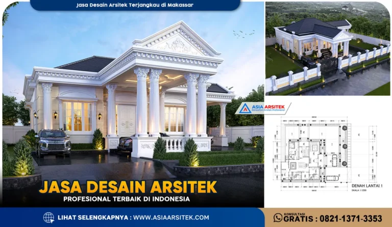 Jasa Desain Arsitek Terjangkau di Makassar