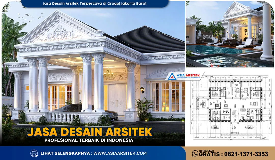 Jasa Desain Arsitek Terpercaya di Grogol Jakarta Barat