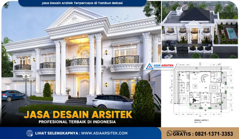 Jasa Desain Arsitek Terpercaya di Tambun Bekasi