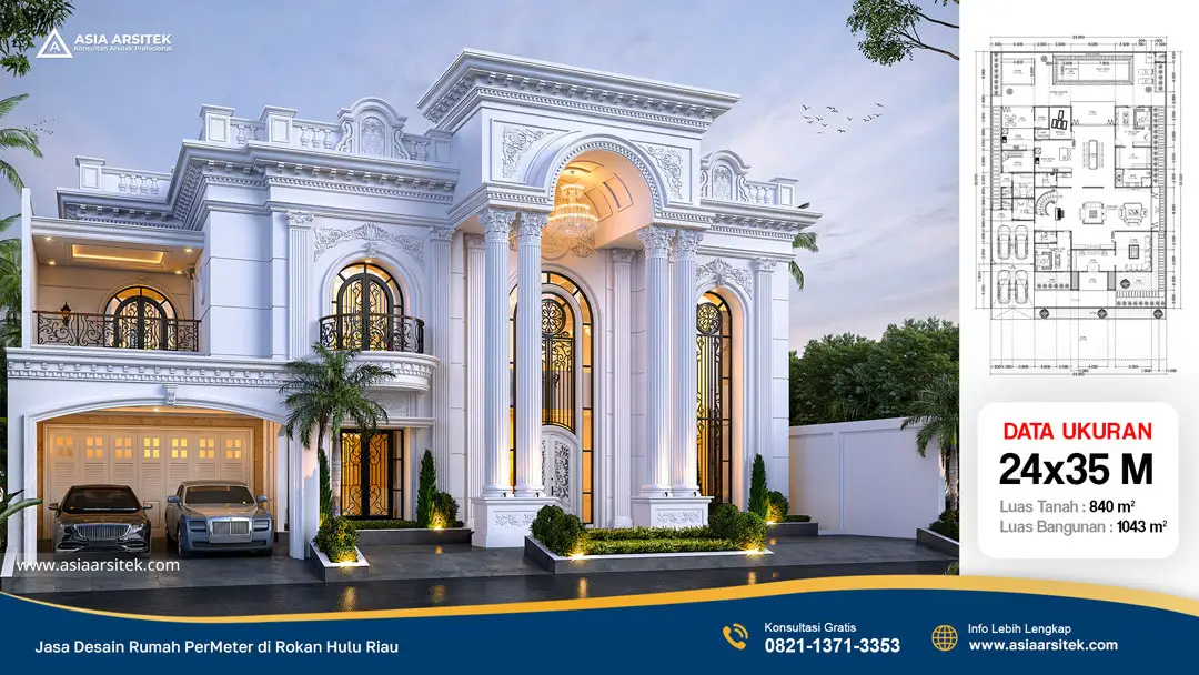 Jasa Desain Rumah PerMeter di Rokan Hulu Riau Gambar Arsitek Rumah Murah Mewah Klasik, Desain Rumah Mewah Klasik, Jasa Desain Rumah Riau, Jasa Arsitek Riau, Arsitek Riau, Jasa Desain Rumah Rumah, Jasa Desain Rumah, jasa arsitek rumah, jasa desain arsitek, jasa desain interior, harga jasa desain rumah, harga jasa arsitek rumah, harga jasa arsitek per m2, jasa desain rumah gratis, jasa desain rumah murah, jasa desain rumah dan rab, jasa desain rumah mewah, jasa desain rumah klasik, desain rumah 1 lantai, desain rumah 2 lantai, asia arsitek 1 lantai, asia arsitek 2 lantai