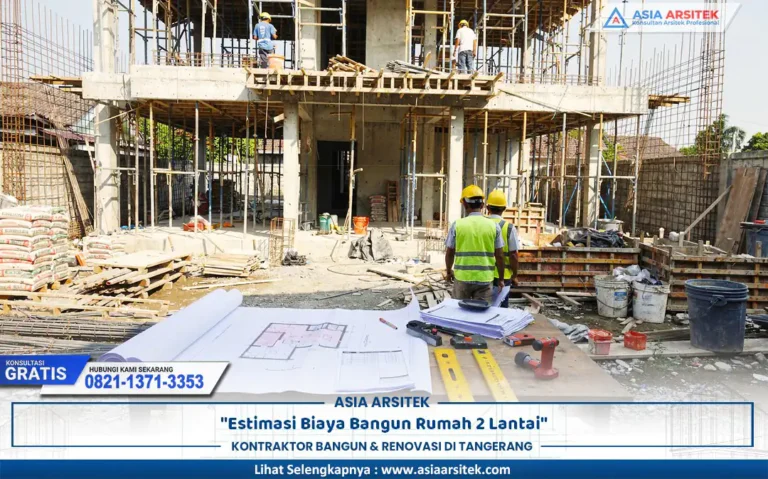 Estimasi Biaya Bangun Rumah 2 Lantai untuk proyek hunian modern tahun 2026