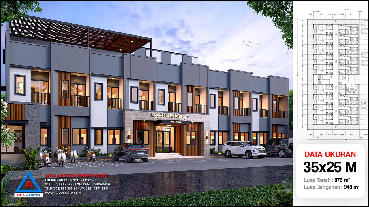 Jasa Arsitek Desain Rumah Kost 2 Lantai di Timor Leste, jasa desain rumah kost, contoh desain kos kosan, contoh desain kos kosan minimalis, contoh desain kos kosan sederhana, contoh desain rumah kost, contoh desain rumah kost 2 lantai, desain bangunan kost minimalis, asia arsitek jasa arsitek desain rumah villa kost hotel, arsitek rumah kost,