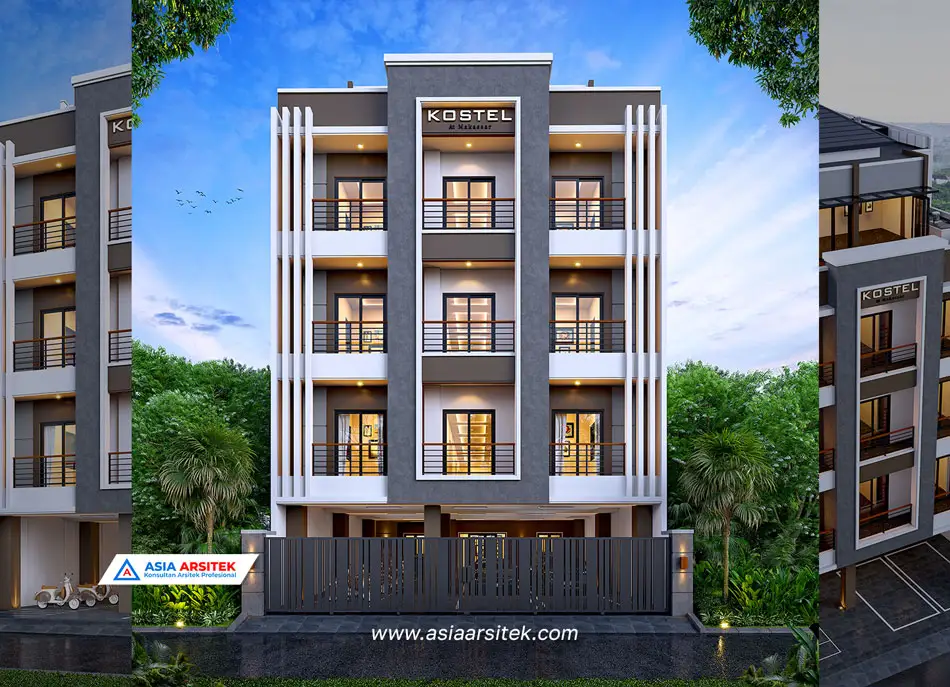 Jasa Arsitek Desain Rumah Kost 5 Lantai di Makassar, jasa desain rumah kost, contoh desain kos kosan, contoh desain kos kosan minimalis, contoh desain kos kosan sederhana, contoh desain rumah kost, contoh desain rumah kost 2 lantai, desain bangunan kost minimalis, asia arsitek jasa arsitek desain rumah villa kost hotel, arsitek rumah kost,