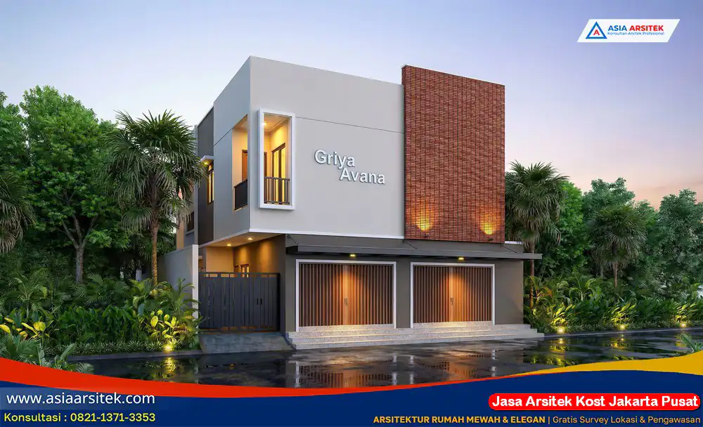 Jasa Arsitek Kost Jakarta Pusat